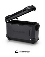 45L - Apex XL BMW R 1300 GS Aluminum Side Cases Black - Image 8