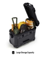 45L - Apex XL BMW R 1300 GS Aluminum Side Cases Black - Image 10