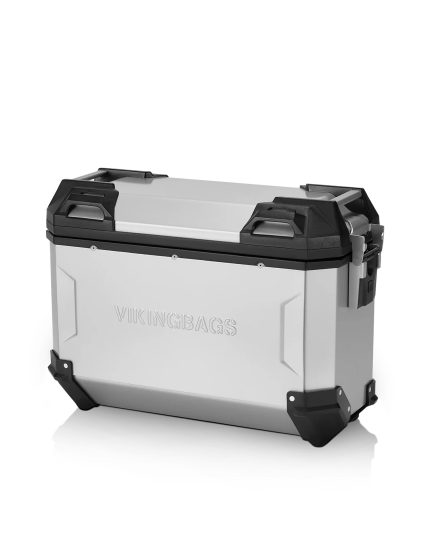 45L - Apex XL BMW R 1300 GS Aluminum Side Cases Silver