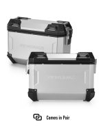 45L - Apex XL Suzuki V-Strom 1050 Aluminum Side Cases Silver - Image 9