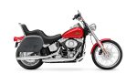 28L - Baelor Medium Hard Mount Saddlebags for Harley Softail Custom FXSTC - Image 2