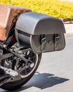 28L - Baelor Medium Hard Mount Saddlebags for Harley Softail Slim FLS - Image 4