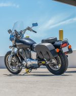 28L - Baelor Medium Hard Mount Honda Shadow 1100 Spirit Motorcycle Saddlebags - Image 3