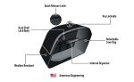 42L - Baldur Extra Large Matte Hard Saddlebags for Indian Scout Bobber - Image 9