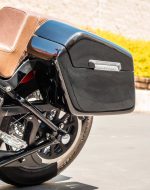 42L - Baldur XL Painted Motorcycle Hard Saddlebags for Harley Softail Slim FLS - Image 4