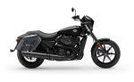 38L - Baldur XL Shock Cutout Harley Street 500 Leather Wrapped Hard Saddlebags - Image 2