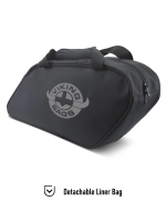 38L - Baldur XL Shock Cut-Out Indian Scout Bobber Matte Hard Saddlebags - Image 8
