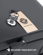 38L - Baldur XL Shock Cut-Out Harley Street 750 Matte Hard Saddlebags - Image 7