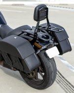 Viking Battle Axe Kawasaki Vulcan S Sissy Bar With Backrest Gloss Black - Image 4