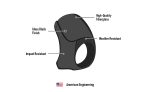 Viking Bronco Motorcycle Fairing For Harley Dyna Super Glide Custom FXDC/I Gloss Black - Image 7