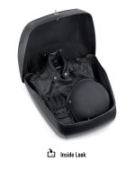 42L - Challenger XL Victory Leather Wrapped Hard Motorcycle Trunk - Image 10
