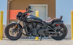 Viking Cherokee Indian Scout Bobber Sixty Crash Bar/Engine Guard Gloss Black - Image 2