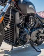Viking Cherokee Indian Scout Bobber Sixty Crash Bar/Engine Guard Gloss Black - Image 6
