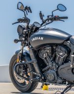 Viking Cherokee Indian Scout Rogue Sixty Crash Bar/Engine Guard Gloss Black - Image 4