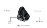 3L - Crafted Harley Sportster Specific Motorcycle Swing Arm Bag - Image 9