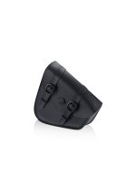 3L - Dark Age Plain Leather Motorcycle Swing arm Bag For Harley Softail