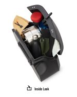 32L - Darkin Large Quick Mount Leather Wrapped Hard Saddlebags for Harley Softail Standard FXST - Image 10