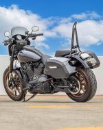 32L - Darkin Large Quick Mount Painted Hard Saddlebags for Harley Softail Low Rider S FXLRS - Image 3