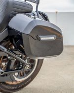32L - Darkin Large Quick Mount Painted Hard Saddlebags for Harley Softail Low Rider S FXLRS - Image 5