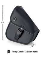 3L - Digilock Motorcycle Swingarm Bag for Harley Softail - Image 7