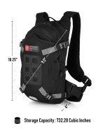 12L - Explorer Harley Davidson Adventure Touring Backpack with Chest Harness - Image 3