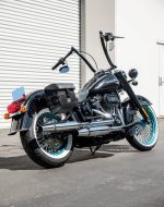 10L - Incognito Quick Mount Small Solo Motorcycle Saddlebag (Right Only) for Harley Softail Heritage FLHC/S - Image 3