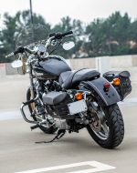 10L - Incognito Quick Mount Small Solo Motorcycle Saddlebag (Left Only) for Harley Sportster 1200 Custom XL1200C/XLH1200C/XL50 - Image 3