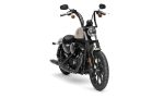 Viking Iron Born 12" Handlebar For Harley Sportster 883 Iron XL883N Gloss Black - Image 2