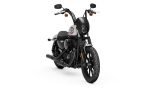 Viking Iron Born 12" Handlebar For Harley Sportster Iron 1200 Gloss Black - Image 2