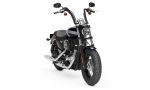 Viking Iron Born 12" Handlebar for Harley Sportster 1200 Custom XL1200C Matte Black - Image 2