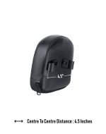Viking Iron Born Plain Leather Short Motorcycle Backrest Pad for Harley Davidson Foldable Sissy Bar - Image 8