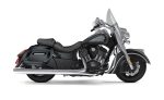 40L - Lamellar Raven Extra Large Indian Springfield Painted Motorcycle Hard Saddlebags - Image 2