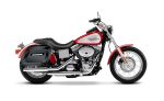 36L - Lamellar Raven Extra Large Shock Cut-out Painted Hard Saddlebags for Indian Scout Bobber - Image 2