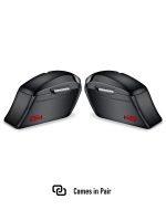 44L - Lamellar Stallion Extra Large Painted Hard Saddlebags for Indian Scout Bobber - Image 3
