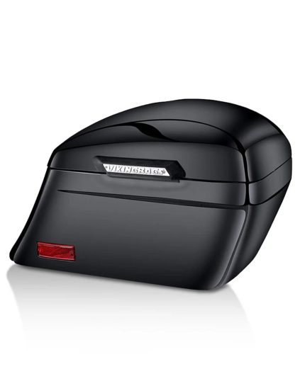 44L - Lamellar Stallion Extra Large Painted Motorcycle Hard Saddlebags for Harley Softail Low Rider S FXLRS