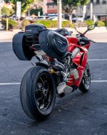 40L - Momentum Extra Large Expandable Indian Scout Bobber Saddlebags - Image 3