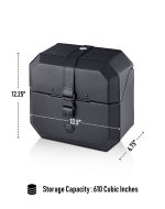 10L - Outlaw Quick Mount Small BMW R18 Hard Solo Saddlebag (Left Only) - Image 7