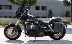 10L - Outlaw Quick Mount Small Harley Dyna Fat Bob FXDF Hard Solo Saddlebag (Left Only) - Image 2