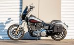 10L - Outlaw Quick Mount Small Harley Dyna Low Rider FXDL Hard Solo Saddlebag (Left Only) - Image 2