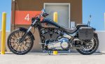 10L - Outlaw Quick Mount Small Harley Softail Breakout FXBR/S Hard Solo Saddlebag (Left Only) - Image 2