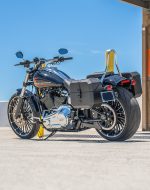 10L - Outlaw Quick Mount Small Harley Softail Breakout FXBR/S Hard Solo Saddlebag (Left Only) - Image 3