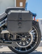 10L - Outlaw Quick Mount Small Harley Softail Breakout FXBR/S Hard Solo Saddlebag (Left Only) - Image 4