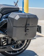 10L - Outlaw Quick Mount Small Harley Softail Breakout FXBR/S Hard Solo Saddlebag (Left Only) - Image 5