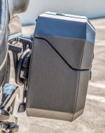 10L - Outlaw Quick Mount Small Harley Softail Slim FLSL Hard Solo Saddlebag (Left Only) - Image 5