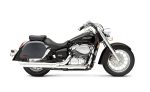 28L - Panzer Medium Hard Mount Honda Shadow 750 Aero Leather Motorcycle Saddlebags - Image 2