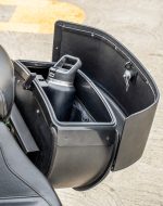 28L - Panzer Medium Hard Mount Honda VTX 1300 C Motorcycle Saddlebags - Image 6