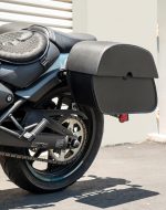 28L - Panzer Medium Hard Mount Kawasaki Vulcan S VN650 Motorcycle Saddlebags - Image 4