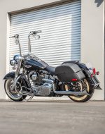28L - Panzer Medium Hard Mount Saddlebags for Harley Softail Deluxe FLSTN/I - Image 3