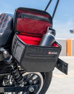 18L - Patriot Medium Motorcycle Throw Over Saddlebags for Harley Dyna Street Bob FXDB - Image 6