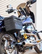 18L - Patriot Medium Motorcycle Throw Over Saddlebags for Harley Dyna Super Glide FXD/I - Image 3